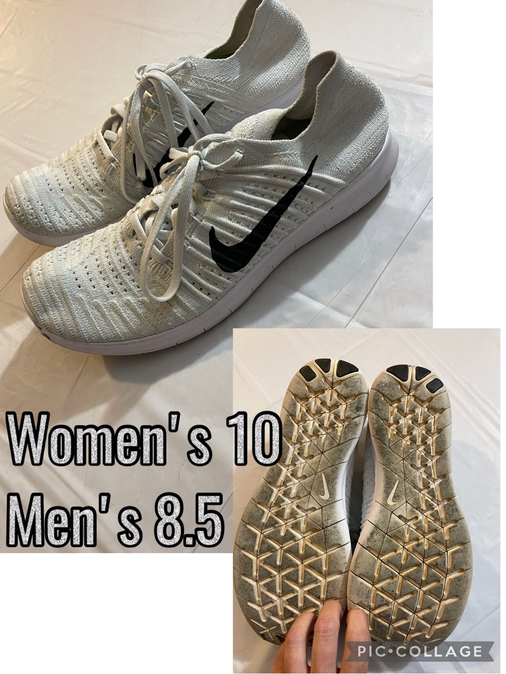 (2) Pairs Nike Women’s Knit Running Sneakers